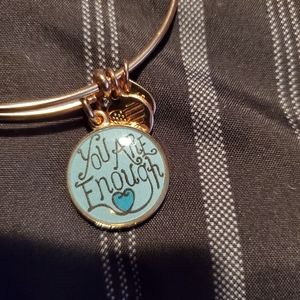 "You Are Enough" Gold Alex and Ani Bracelet